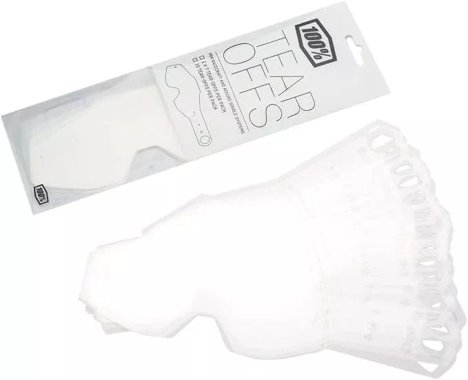100% Accuri Tear-Offs - Youth - Clear