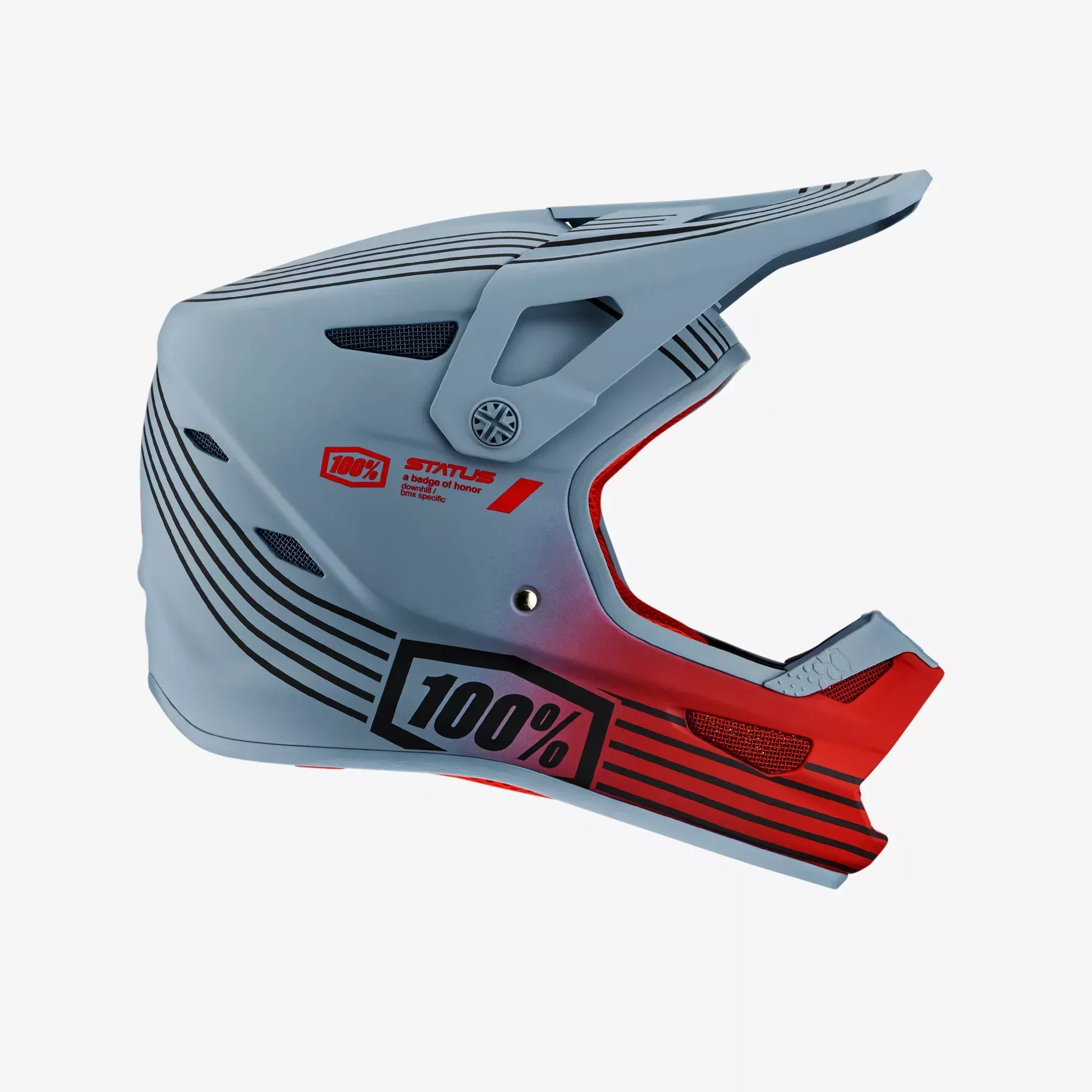Casco 100% Status - Grigio