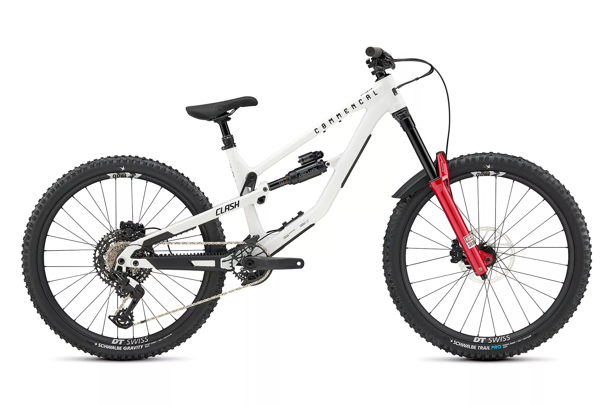 Commencal Clash V3 27.5 - RockShox - Pure White