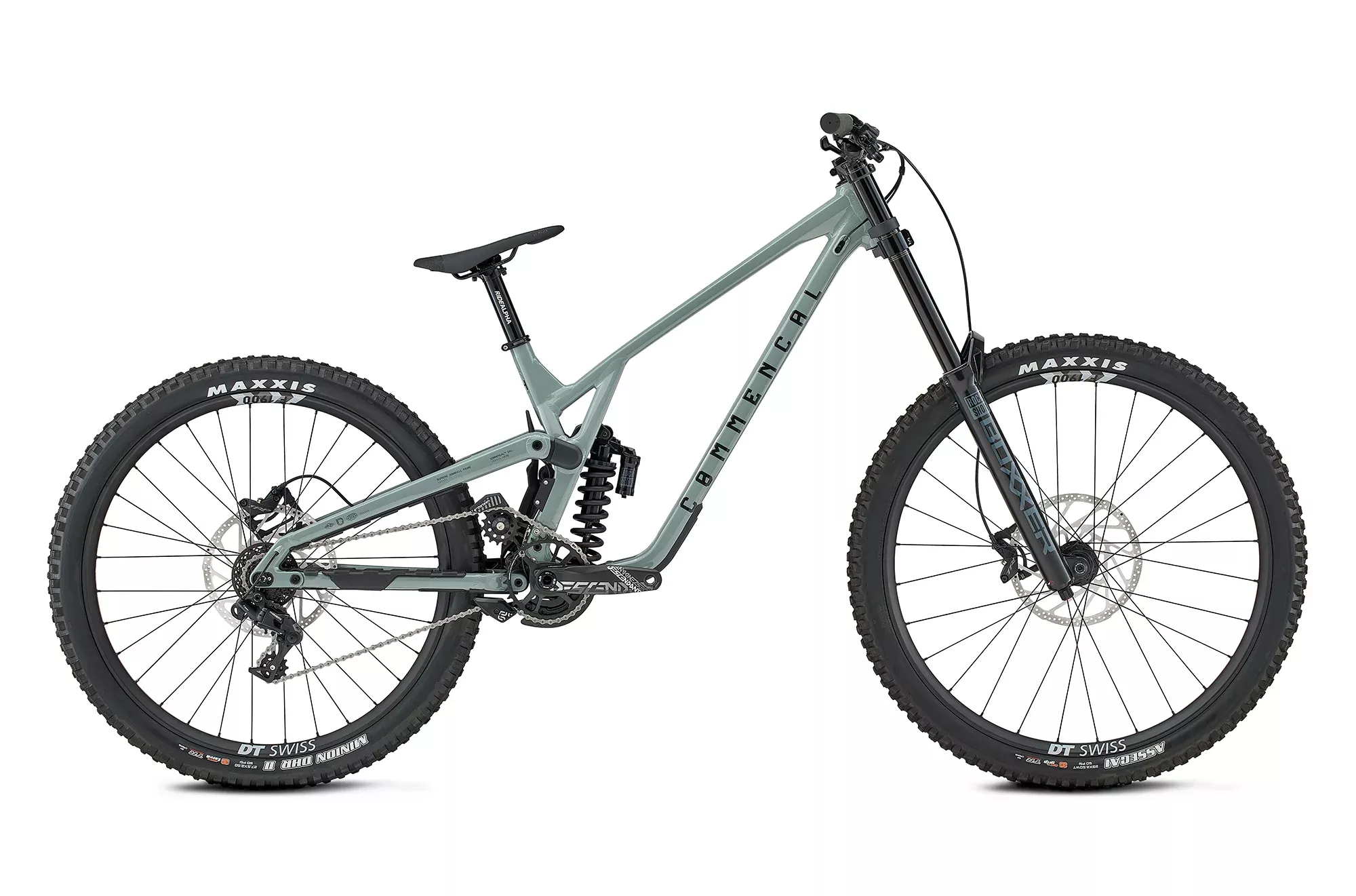 Commencal Supreme DH V5 MX - Ride - Pyrite Grey