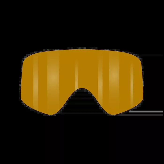 Fasthouse VonZipper Porkchop Spare Injected Goggle Lens - Amber