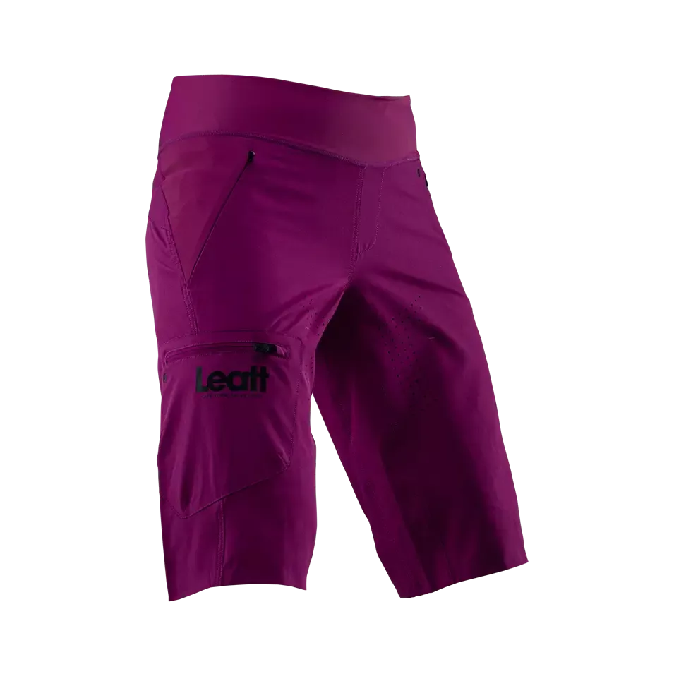 Leatt AllMtn 2.0 MTB Short - Womens - Purple - 2024