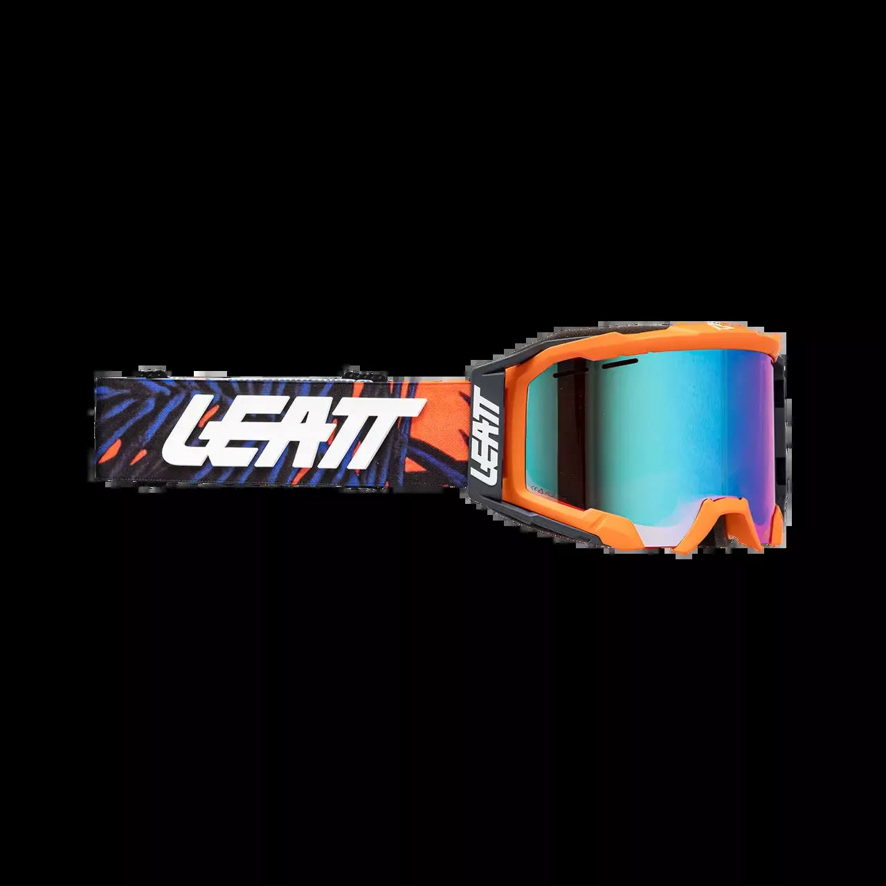Leatt Velocity 5.0 Iriz MTB Goggle - Jungle-Blue - 2024