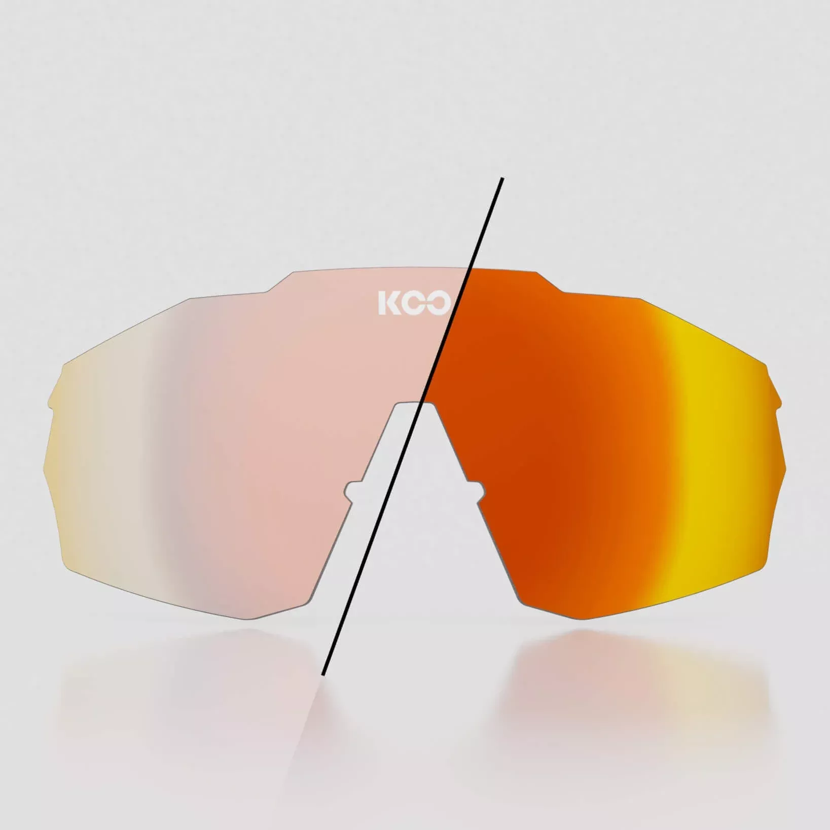 Lente Koo Alibi Large - Photochromic Red Mirror