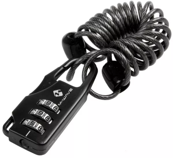 M-Wave PD 3 L Anti-Theft cable with combination lock
