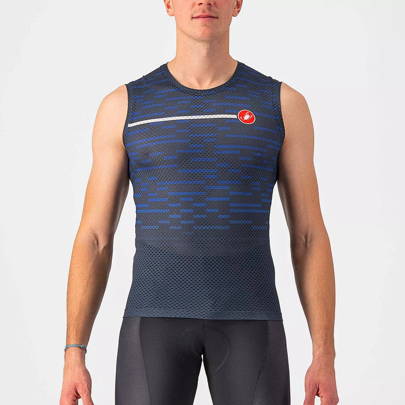 Maglia senza maniche Castelli Insider - Blu