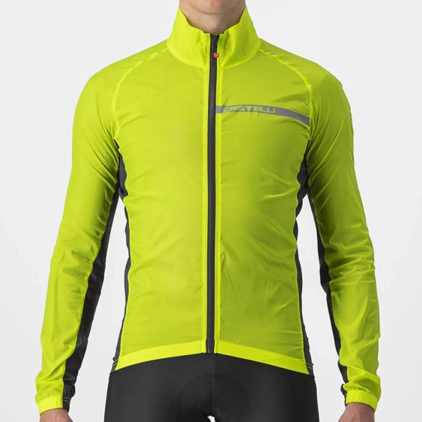 Mantellina Castelli Squadra Stretch - Verde
