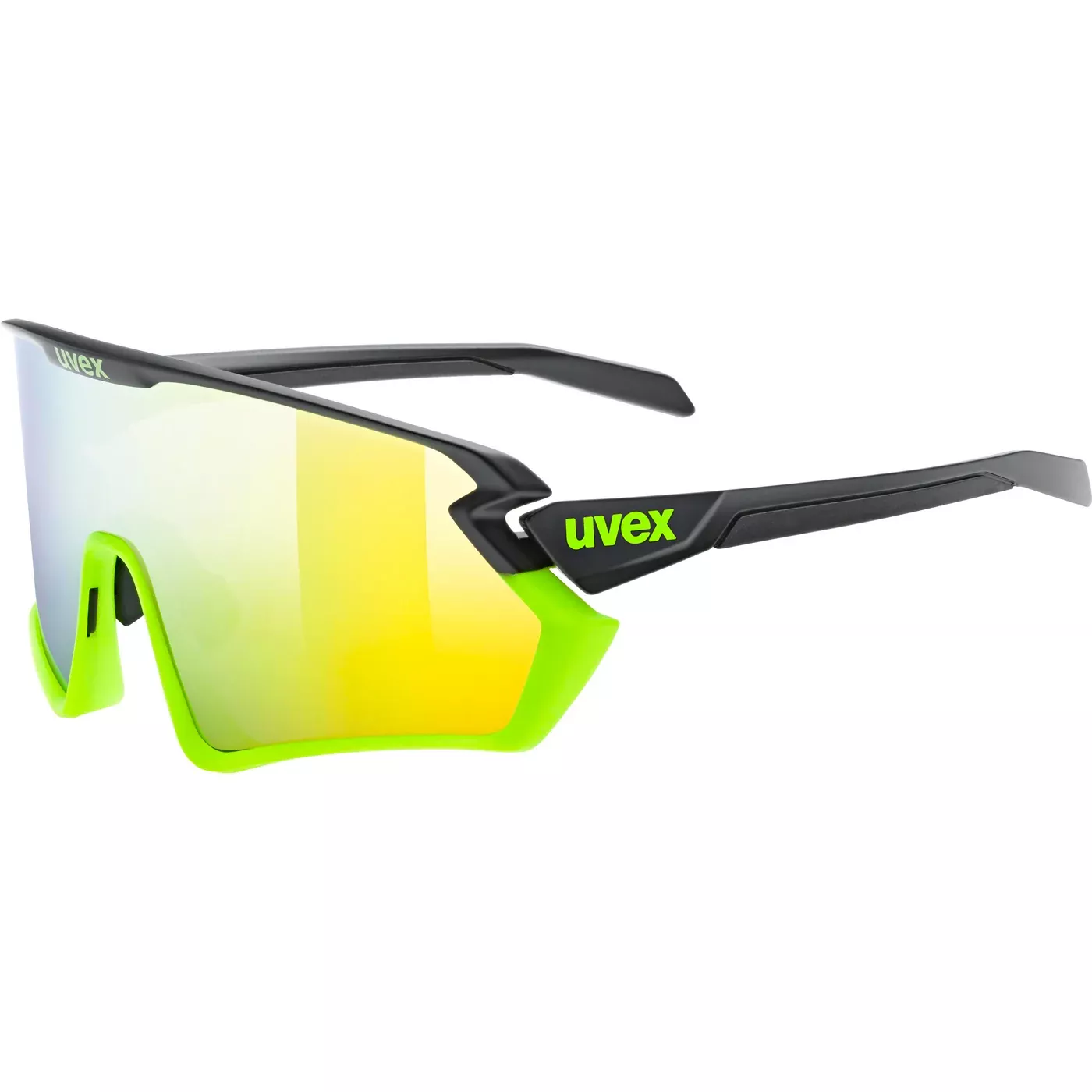 Occhiali Uvex Sportstyle 231 2.0 - black yellow matt mirror yellow