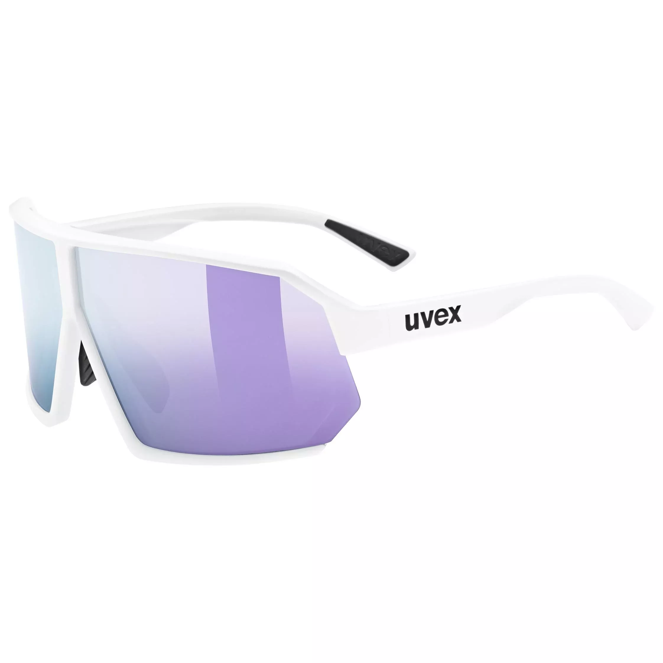 Occhiali Uvex sportstyle 237 - White matt mirror lavender