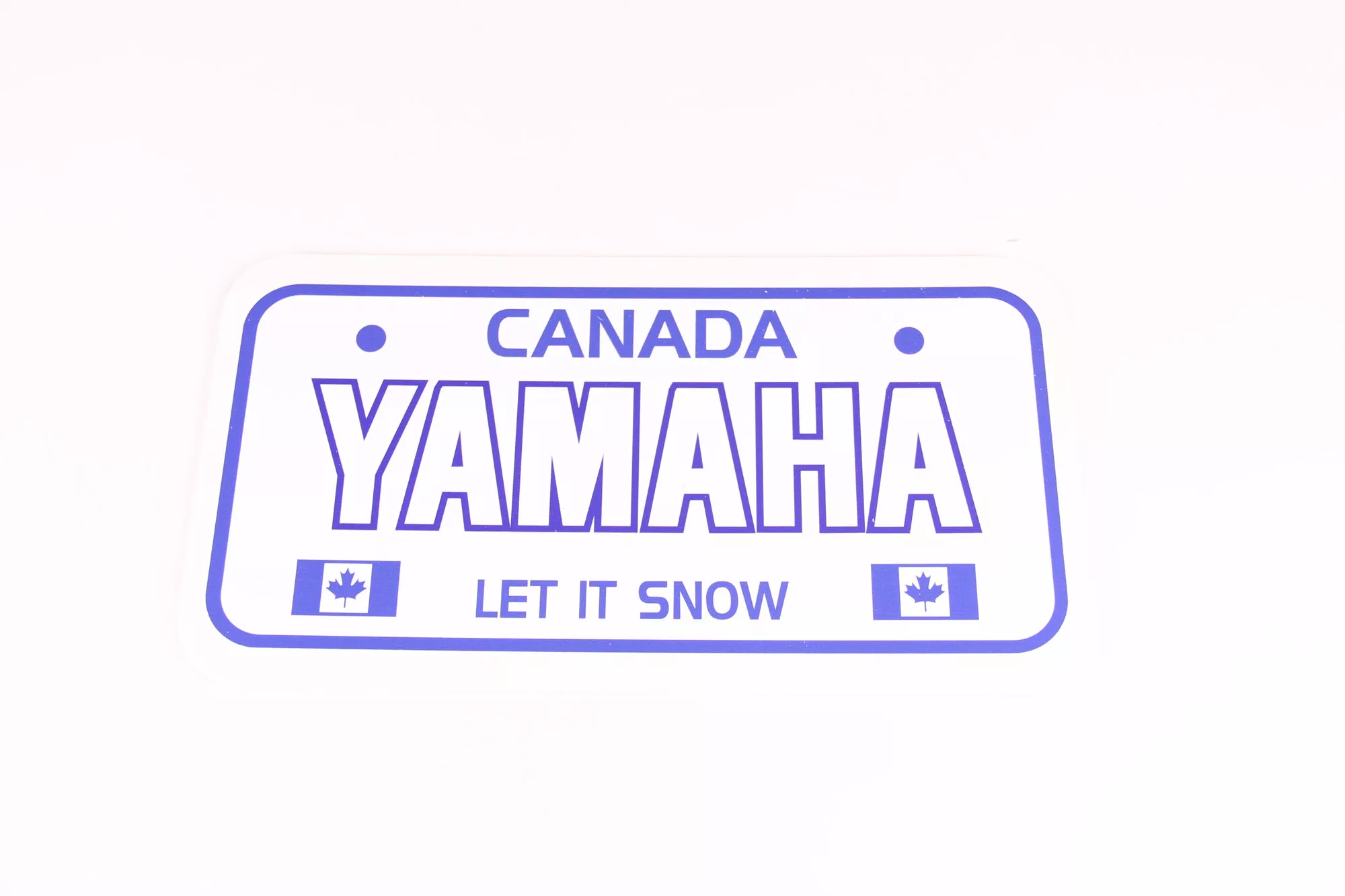 Royal Distributing License Plate Yamaha