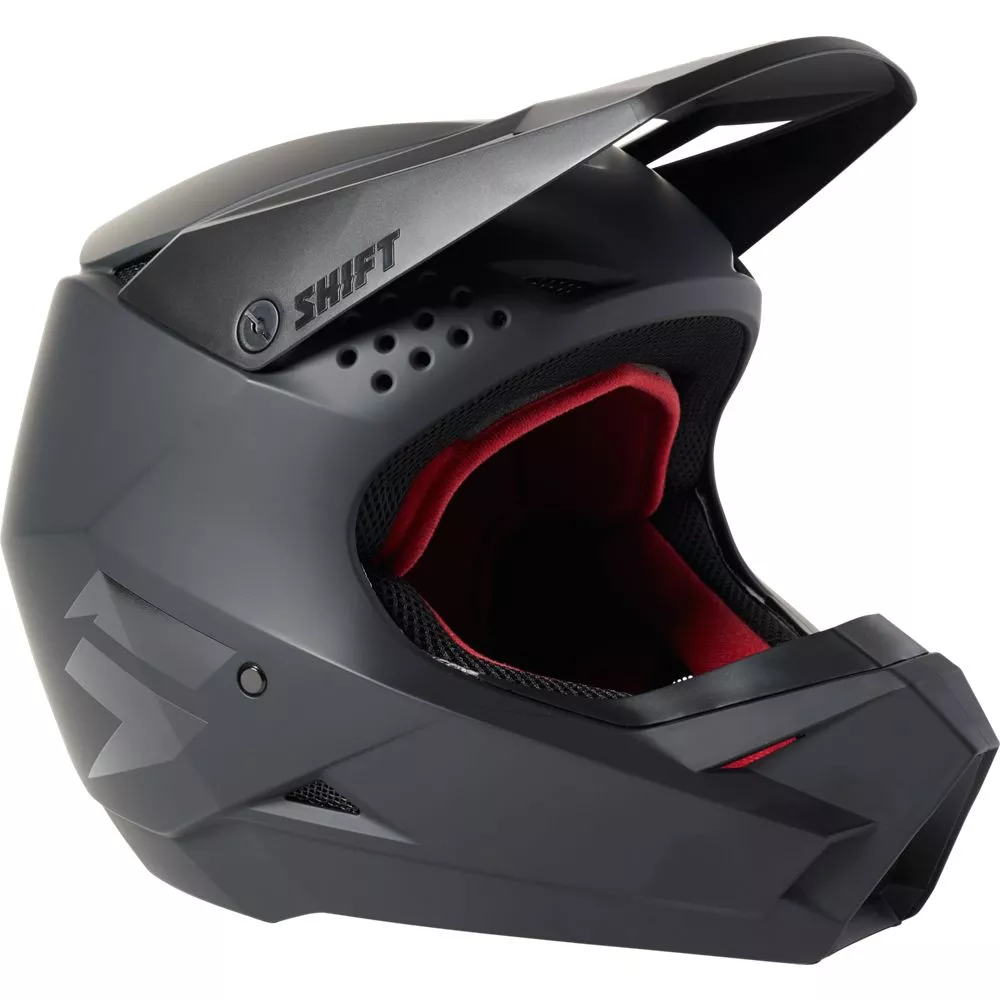 Shift White Label Black Helmet (Closeout)