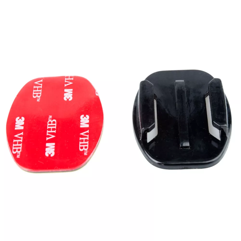 Tusk Go Pro Replacement Helmet Mount, Curved 2 Pack