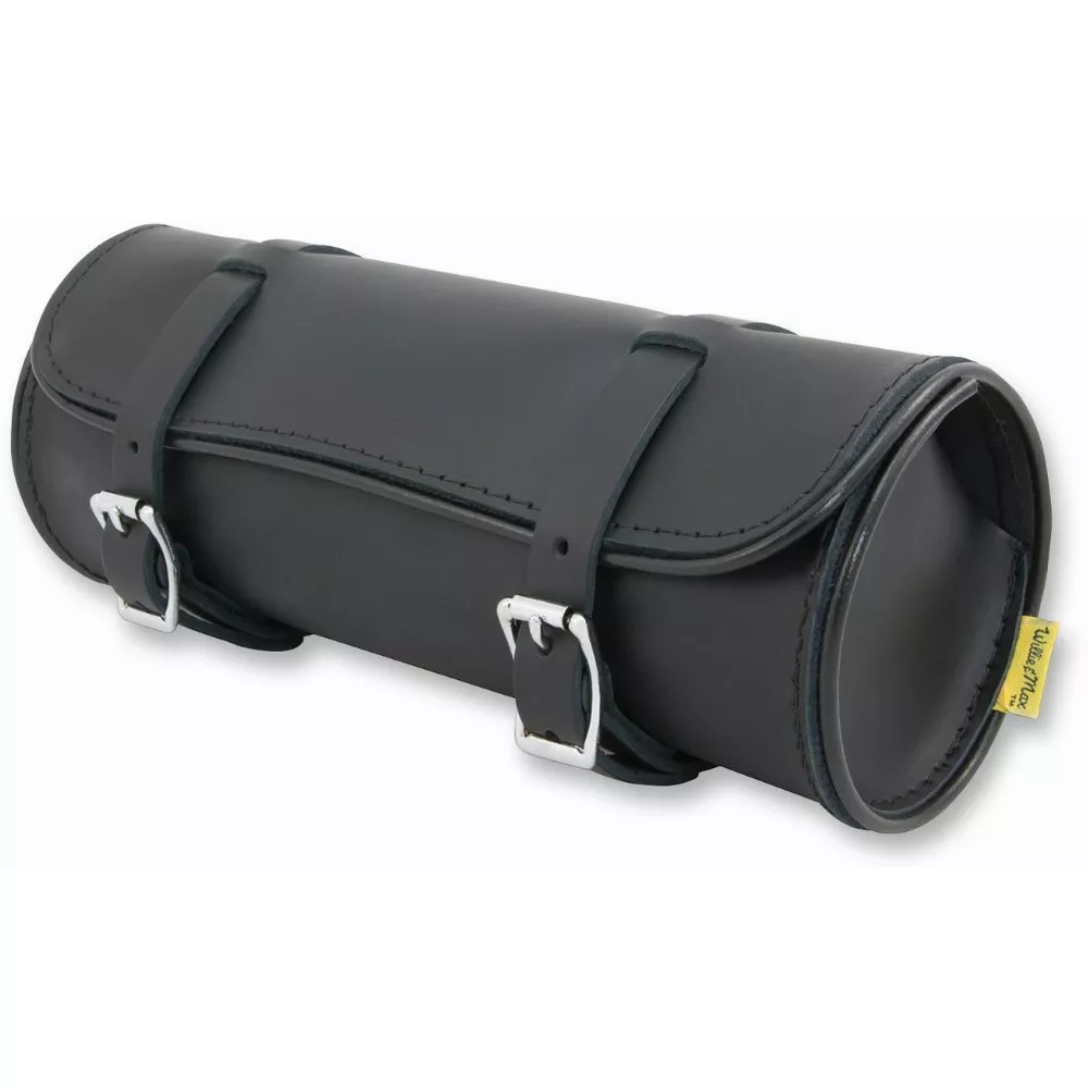 Willie & Max Round Leather Motorcycle Tool Bag