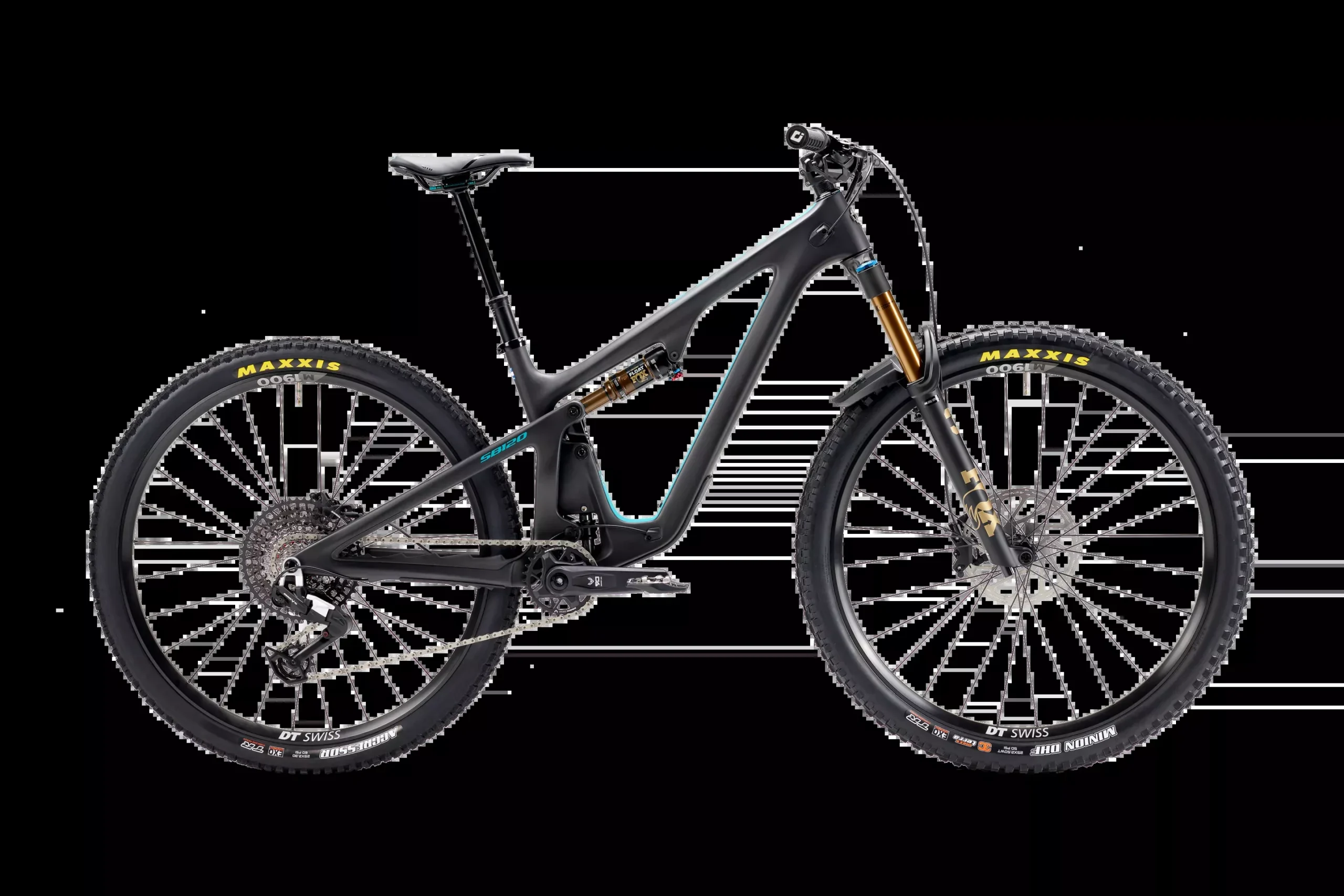 Yeti SB120 C2 29 - Eagle 90 - Fox Factory - Raw Carbon