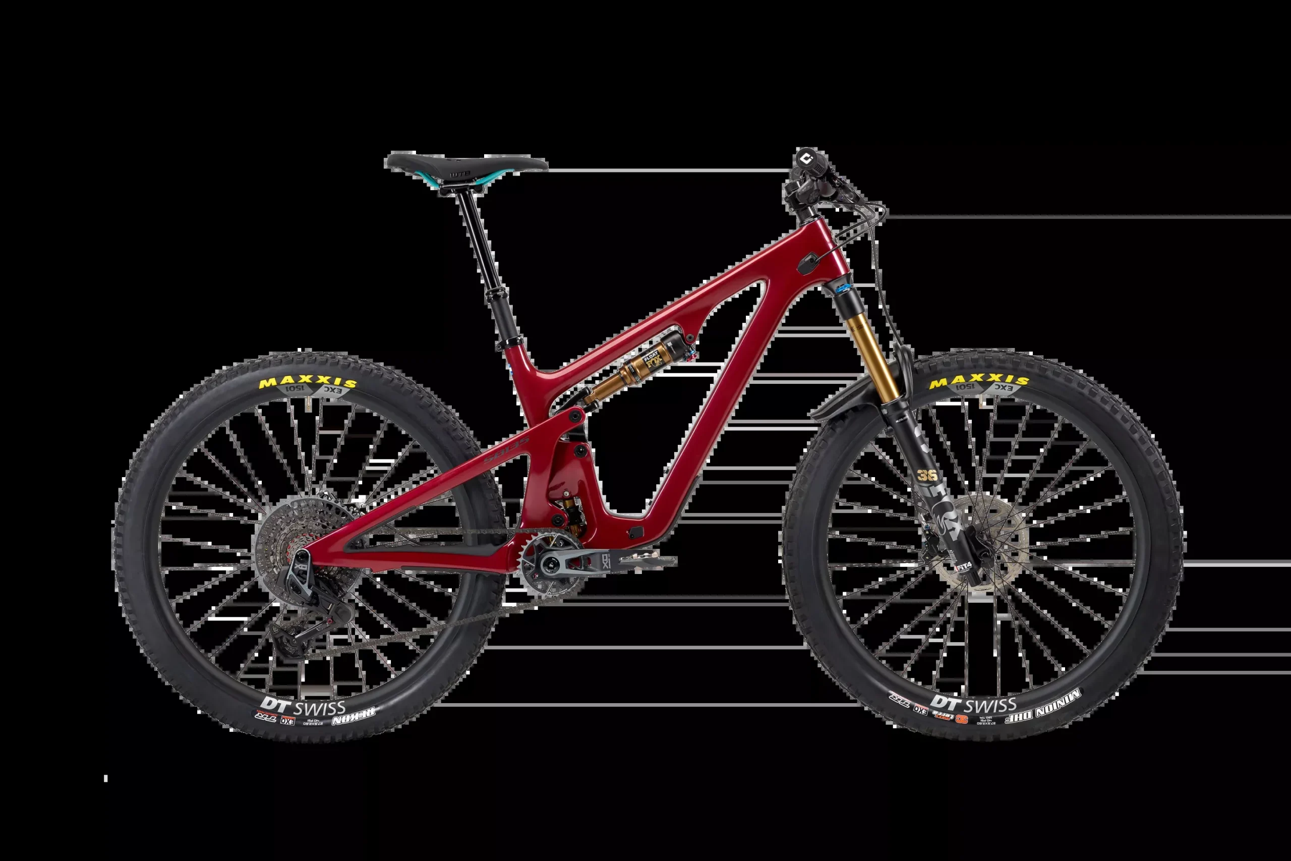 Yeti SB135 T3 27.5 - X0 AXS - EXC 1501 Carbon Wheels - Cherry
