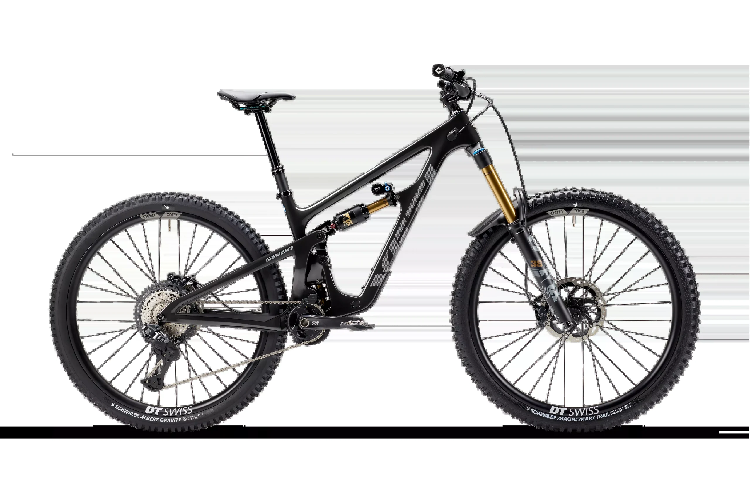 Yeti SB160 T1 29 - XT Di2 - EXC 1501 Carbon Wheels - Raw Carbon