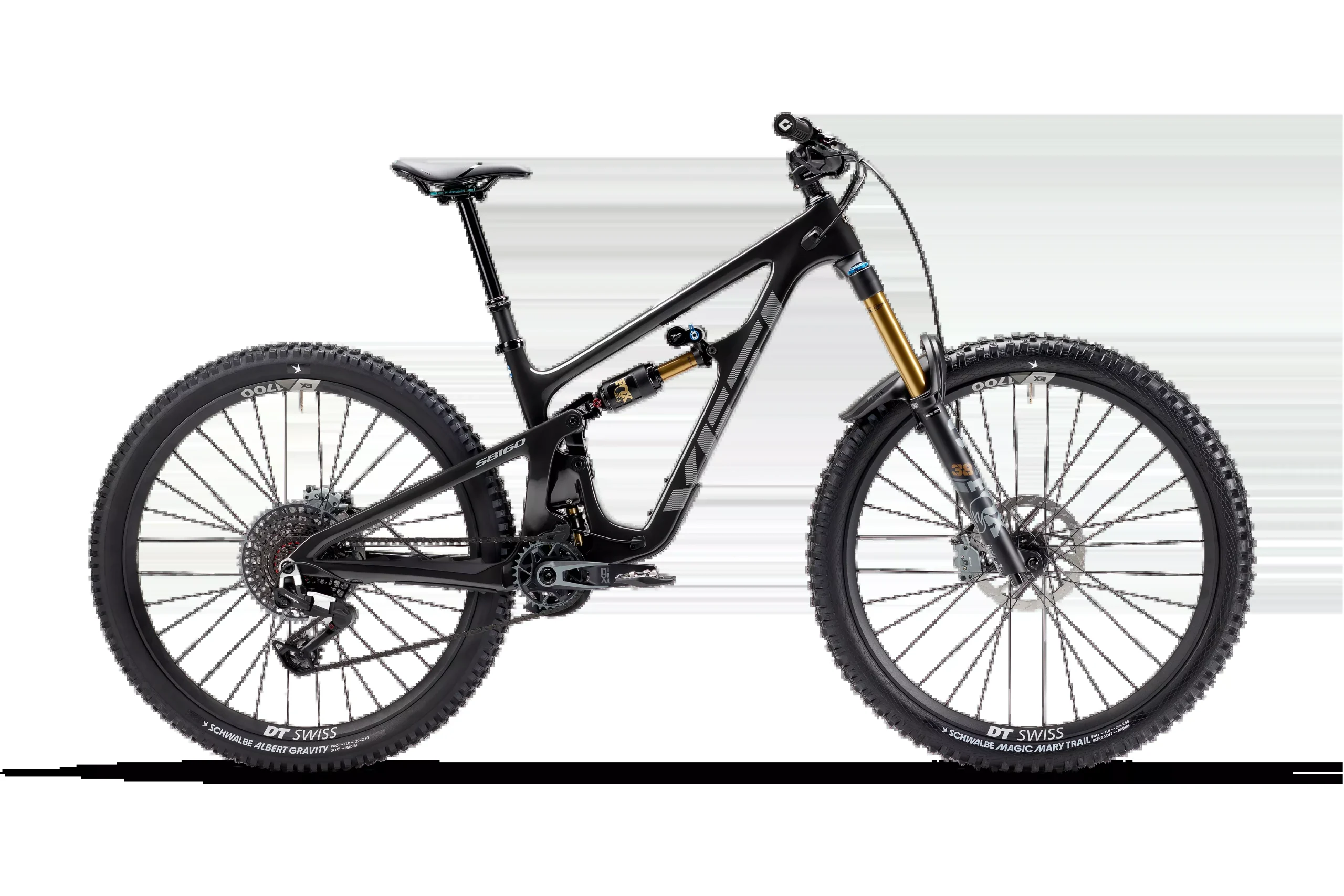 Yeti SB160 T2 29 - Eagle 90/X0 - Raw Carbon