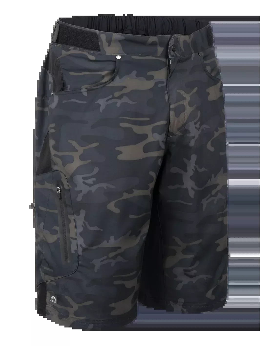 Zoic Ether Camo MTB Short - Black Ops