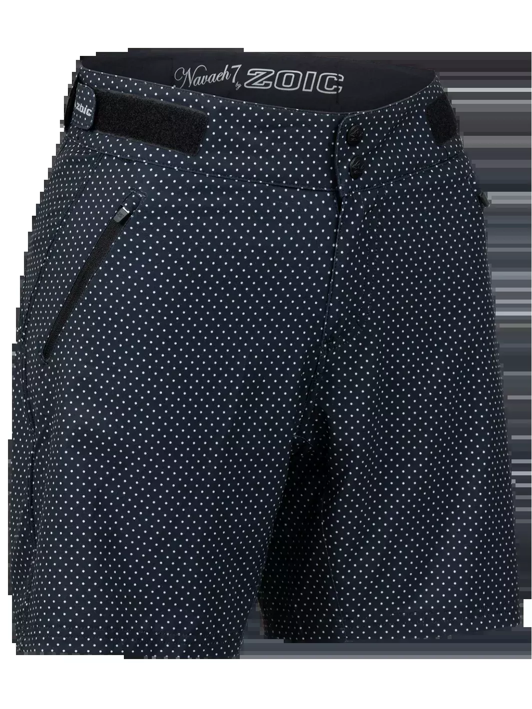 Zoic Naveah 7" MTB Short - Womens - Black Polka Dot